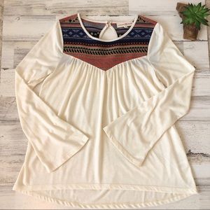 Altar’d State Size Small Long Sleeve Blouse